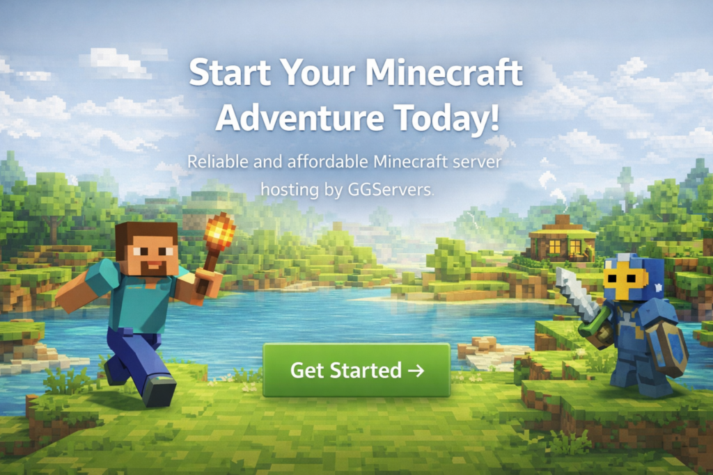 GGServers Standard vs Premium Minecraft hosting comparison with performance difference, server tiers, and decision-focused dashboard scene

