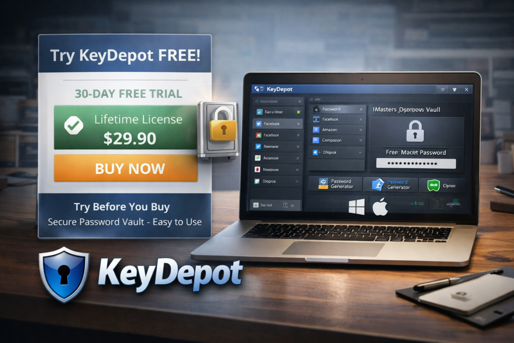 KeyDepot  pricing and trial overview
