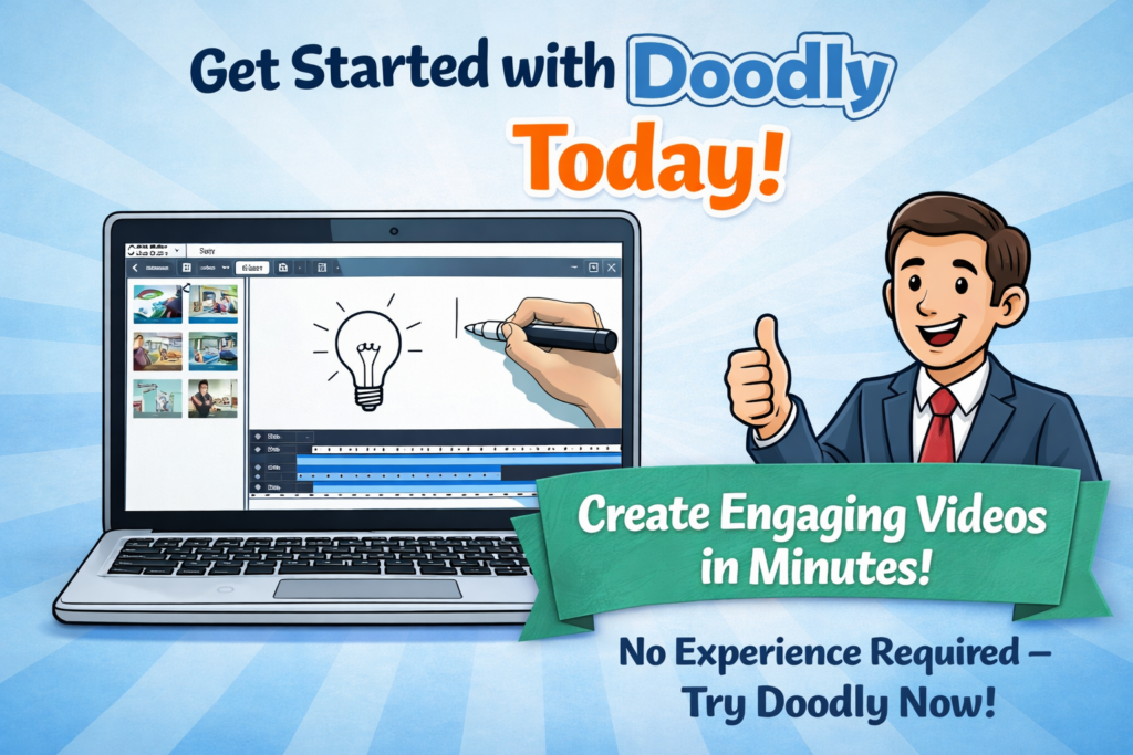 Doodly final verdict dashboard for marketers educators and creators choosing whiteboard animation software