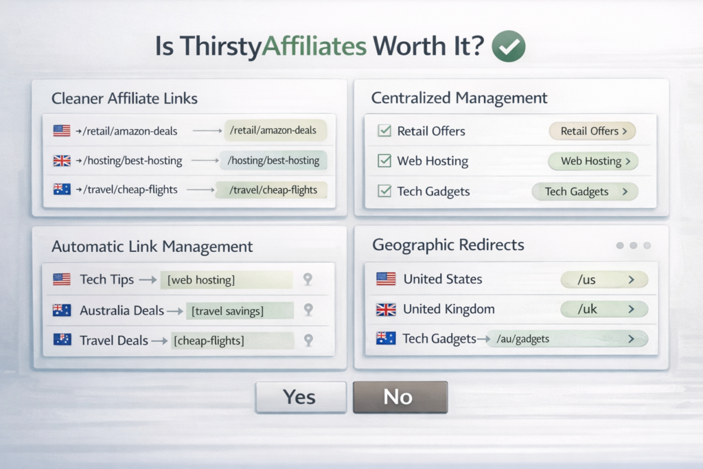 ThirstyAffiliates review final verdict dashboard for WordPress affiliate marketers
